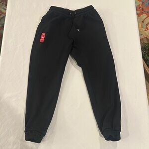 adidas Mic Spt Pant Logo Basketball joggers sweats sweatPants pants Black medium